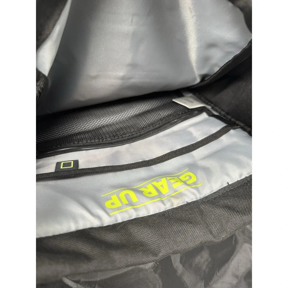 Adidas Drawstring Bag Black & Neon Green Sackpack Backpack Bag Gym Training